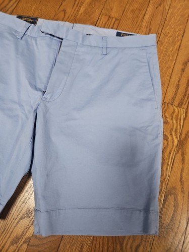Polo Ralph Lauren Men's Stretch Cotton Twill Classic Fit Chino Shorts Blue S34 - Picture 3 of 13
