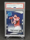 2017 Panini Donruss Optic Patrick Mahomes PSA 9 RC Rated Rookie #177 Chiefs MINT
