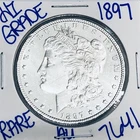 1897 MORGAN SILVER DOLLAR AUTHENTIC HI GRADE U.S. MINT COIN FREE SHIPPING 7641