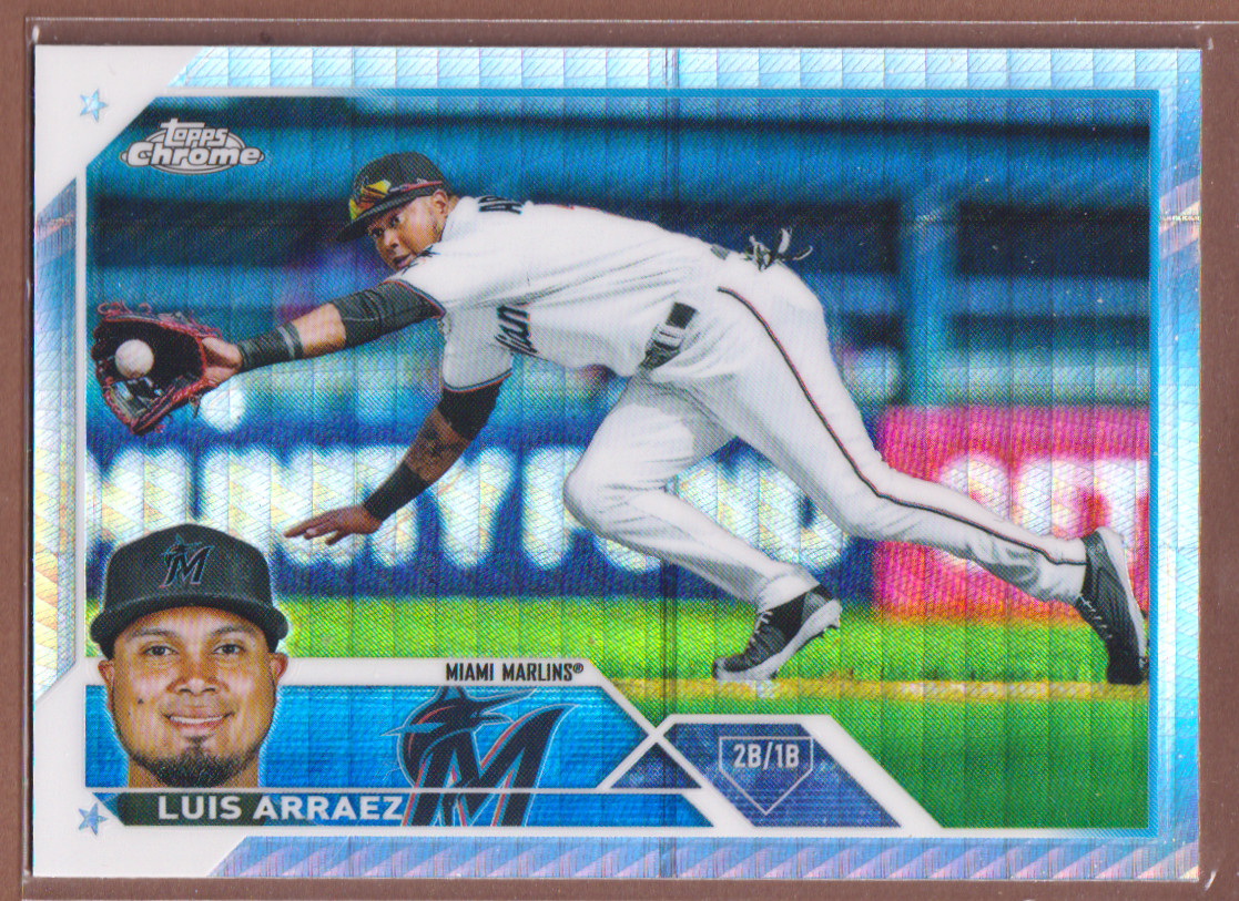 Luis Arraez #47 2023 Topps Chrome Prism Refractor-2587