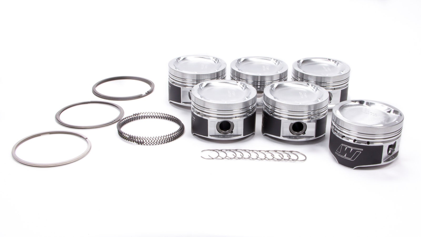 Wiseco 6613M84 Toyota 7MGTE 4v Dished -16cc Turbo 84mm Piston Shelf Stock main image 0