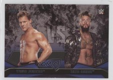 2016 Topps WWE Then Now Forever Rivalries Chris Jericho vs Enzo Amore #16 2f4