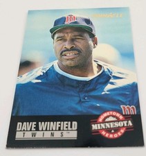 1993 Score Dave Winfield #486 Hometown Heros Minnesota Twins Baseball Card