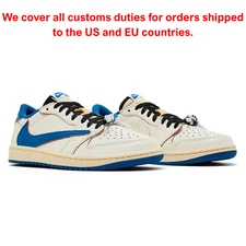 Travis Sc0tt x Fragment x Jordan 1 Low OG 2025 Men's NEW Size US 7-12