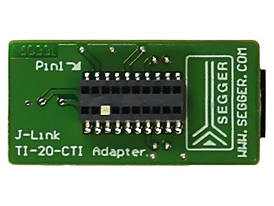 8.06.06 TI-CTI-20 ADAPTER Adapter: erweiterungsmodul 20pin cTI,JTAG 20pin SEGGER