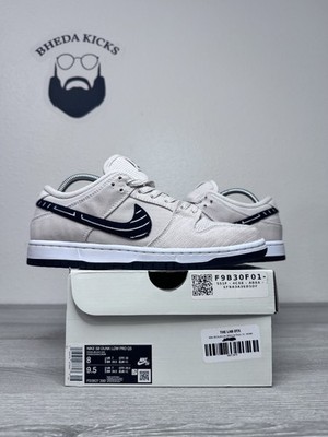 Size 8 - Albino & Preto x Nike Dunk SB Low Jiu-Jitsu FD2627-200