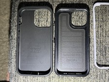 Otterbox DEFENDER Case For Apple Iphone 13 Mini BLACK W/ 6 Screen Protectors