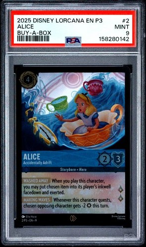 Alice - Accidentally Adrift graded PSA 9 for sale on eBay