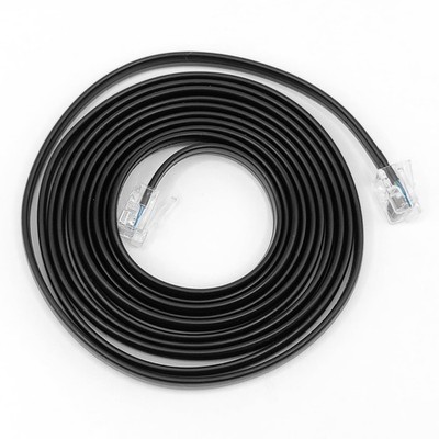 ODO LUCK 2 Meters Connection Cable Adapter for Thrustmaster 2 Meters, Black 