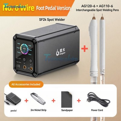 AC110-240V SF2K Farad Capacitor Spot Welder 18650 Li-ion DIY Welding Machine