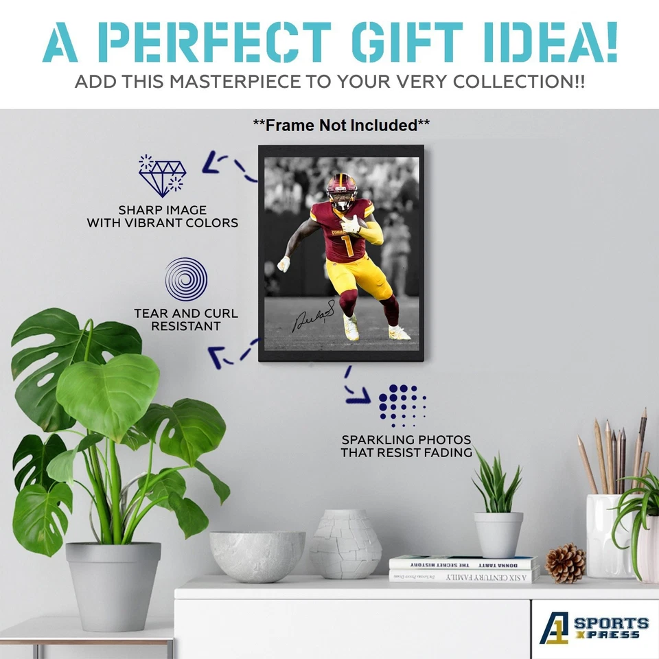 Deebo Samuel Washington Commanders Signed Photo Autograph Print - Image 3 of 4