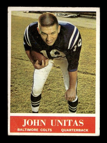 John Unitas #12 1964 Philadelphia card