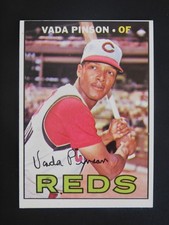 1967 Topps Baseball Card #550 Vada Pinson (EX)