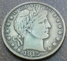 US 1915-D Barber Half Dollar  **