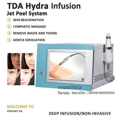 Hydra Spa Infusion Facial Cleansing Antiaggin JET PEEL Skin Rejuvenation Machine