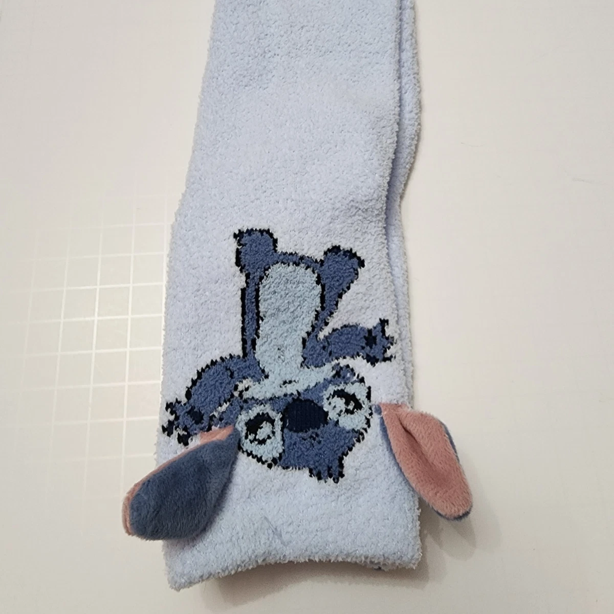 Calcetines Primark Stitch Azul Acogedores Orejas Alienígenas Suave Cálido Disney EE. UU. 6-10