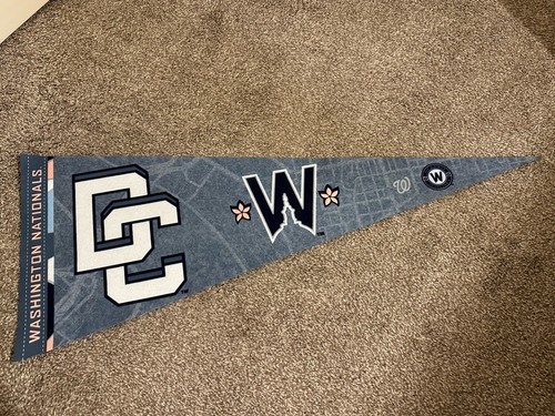 Washington Nationals WinCraft 2025 City Connect 12" x 30" Premium Pennant NWOT!