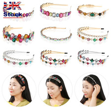 Elegant Baroque Style Pearl Hair Band Head Wrap Gem Crystal Rhinestone Headband