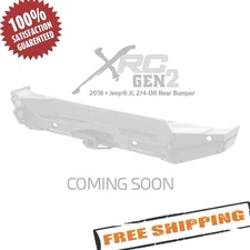 Smittybilt 77858 GEN2 XRC Rear Black Steel Bumper for 2018-2020 Jeep Wrangler JL