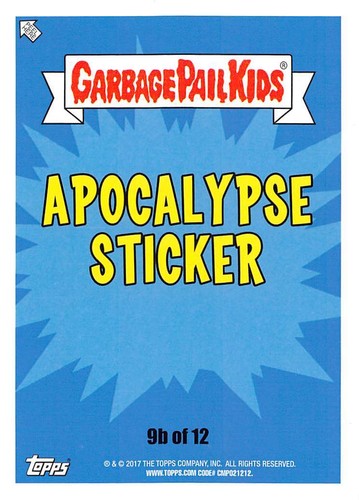PEGATINAS BASE ADAM-GEDDON PICK-A-CARD PAIL NIÑOS 2017 SERIE 1 ADAMGEDDON - Imagen 57 de 361