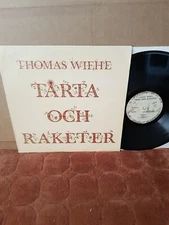 THOMAS WIEHE - TARTA OCH RAKETER Orig Silence '77 LP Swedish 70s PROG FOLK EX