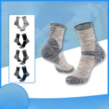 3 pairs of winter men's warm sports cotton socks with medium length hiking socks