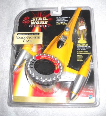 Star Wars Episode 1 - Electronic Naboo Fighter Game - MOC 100