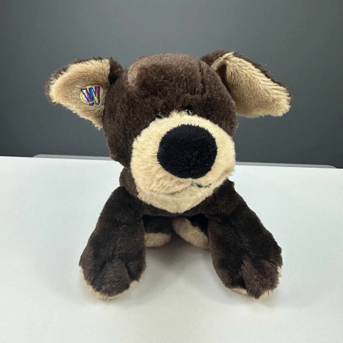 Webkinz by Ganz HM348 Mocha Pup CUDDLY CLEAN Dog Puppy Toy Plush