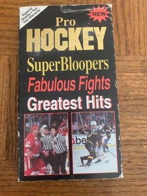 Pro Hockey Super Bloopers VHS