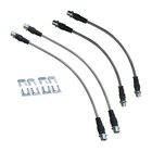ATI EXTENDED BRAIDED BRAKE LINE KIT - FITS TOYOTA N70/N80 HILUX ABS
