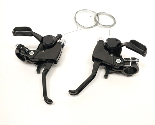 Sunlite Mountain Bike Shifter Set w/ Brake Levers Left & Right,3x8 Speed,Shimano - Picture 2 of 11