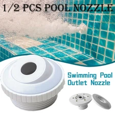 1/2 PCS Pool Water Outlet Eyeball Jet Nozzle Directional In-ground Swimming Pool