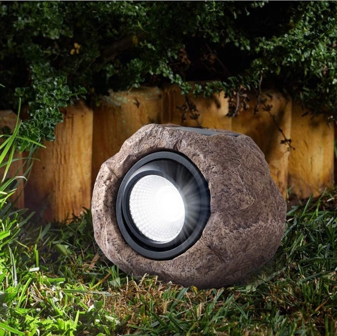 Rock solar lights online outdoor