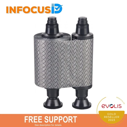 Evolis R2018 Scratch Off Panel Ribbon 1000 Prints for Pebble & Dualys Printers