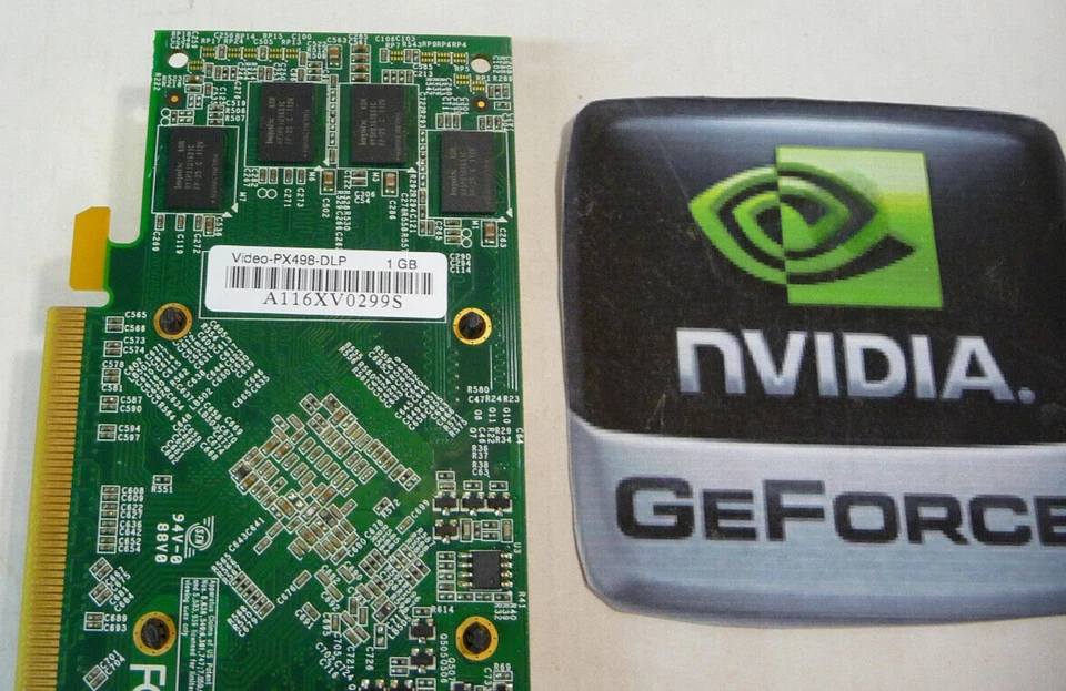 PCIe x16 SFF NVIDIA GeForce 9500 GT 1GB DDR2 DMS59 Jaton PX498DLP - Image 2 of 4