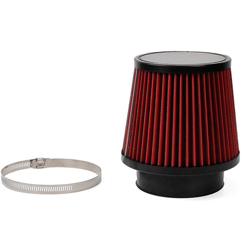 1x 4 Inch Universal Round Cone Mushroom Head Air Intake Filter & Clamp New - Picture 3 of 6