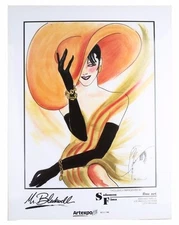 "Rodeo Drive Woman" Poster by Richard Blackwell 20"x26"