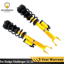 Pair Front L&R Shock Strut Assys w/O Active For Dodge Challenger Charger 2012-23