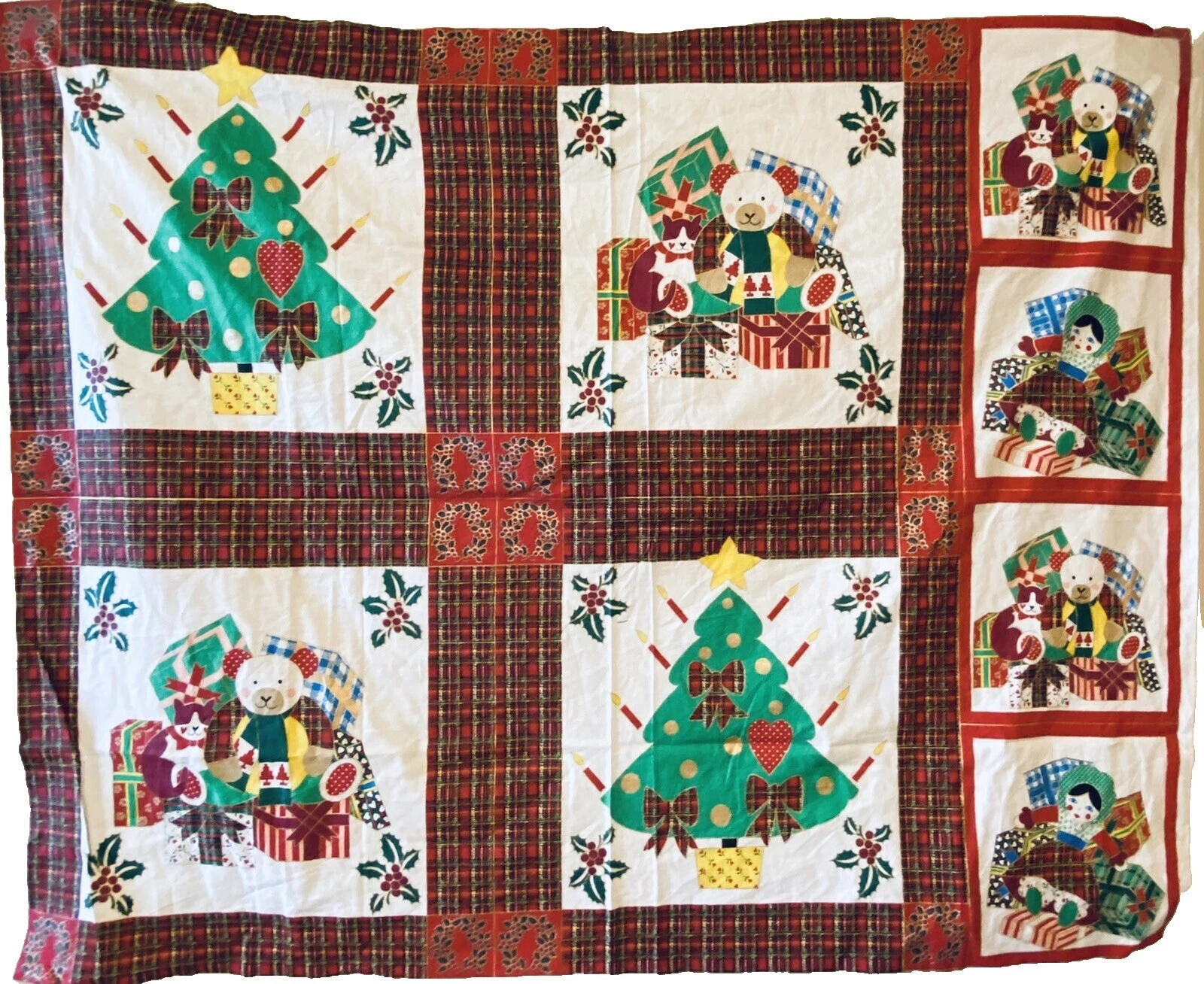 Lotes de tela ARTESANAL acolchar Vacaciones/Navidad