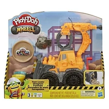 Play-Doh Wheels Front Loader Toy Truck for Kids Ages 3 and Up 
