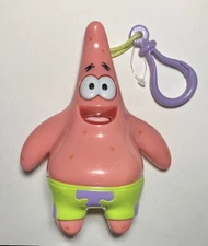 Nick SpongeBob’s Patrick Star 6” Eyes & Tongue Poppers Plastic Keychain Clip Toy