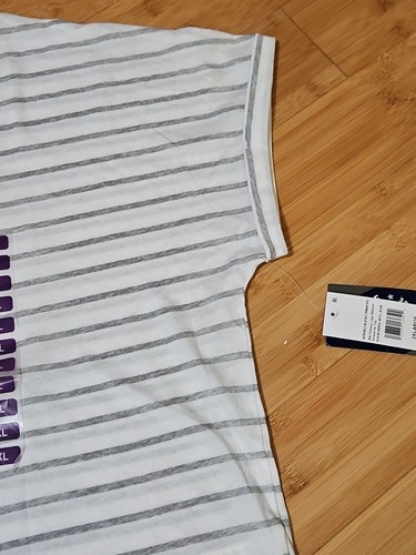 Washington NationalsT-shirt Women's XXLg MAJESTIC White Grey MLB Tee - Picture 3 of 10