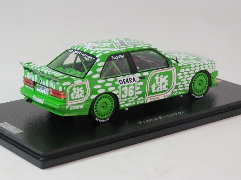 Spark BMW M3 E30 #36 TIC TAC Engstler DTM 1992 1/43 SG603 | eBay