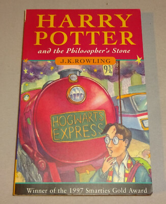 HARRY POTTER and the Philosopher´s Stone *vers. Auflagen PAPERBACK 1st edt. 1997