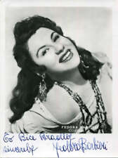 MEZZO-SOPRANO Fedora Barbieri autograph, signed vintage photo MEZZO-SOPRANO Fedora Barbieri autograph, signed vintage photo