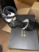 Womens Marco Tozzi Sandale Leder Schwarz Gr:39 Fashion Damen Neu 2-88308-28