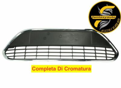 Griglia Paraurti Anteriore Centrale Nero Con Cornice Cromata Per Ford Focus II 2004-2012 – OEM 1520644