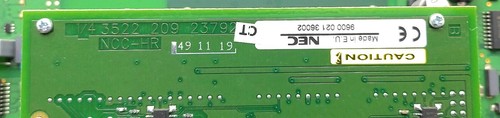 NEC 9600 021 36002 PCB Card - Picture 8 of 8