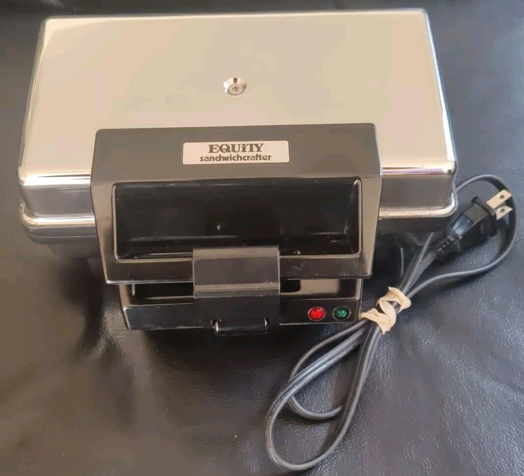 Vintage Equity Sandwichcrafter Sandwich Maker Grill Model SG3 - Tested