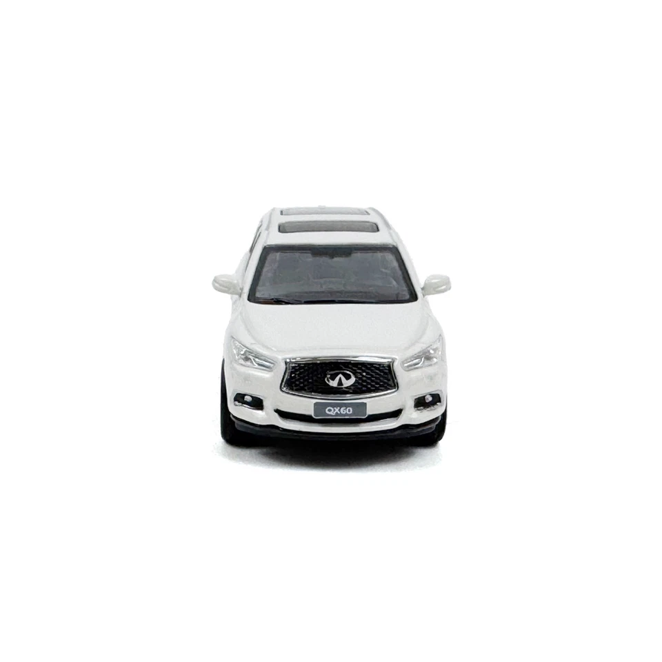 Paudi Series 1:64 Infiniti QX60 2018 WhiteDiecast Model Car Collectible Gift Toy - Image 3 of 4